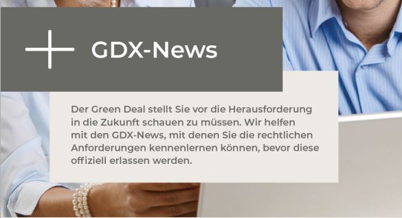 Bild zum Bestellformular Green Deal (GDX) News